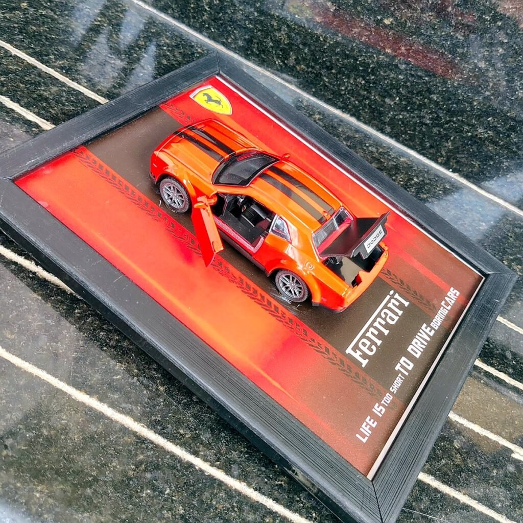Ferrari theme customised photo frame