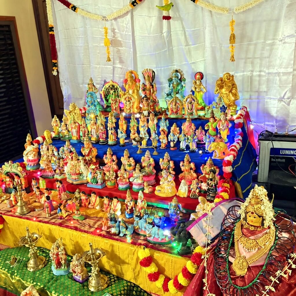 Golu and Navaratri decoration by Bhuvi Handmade
