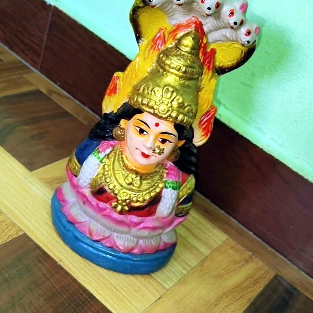 Idol restoration and repainting