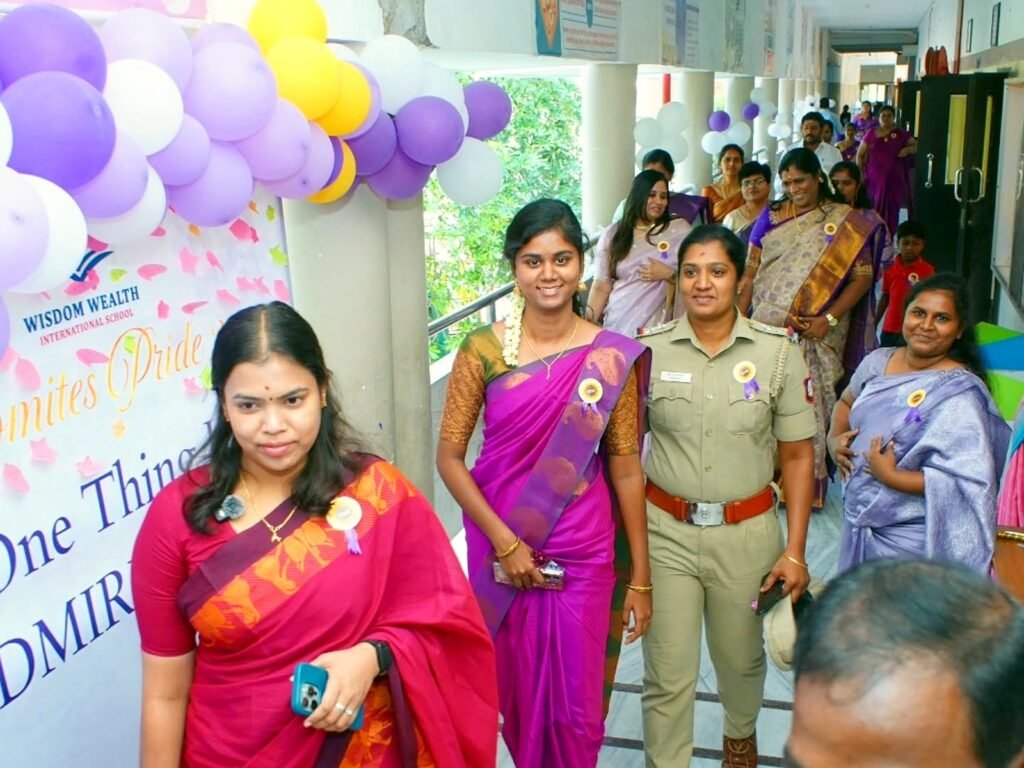 S. Keerthana, now Tamil Nadu’s Minister for Industries & Investment Promotion, at the Women’s Day celebration where Bhuvi was special guest