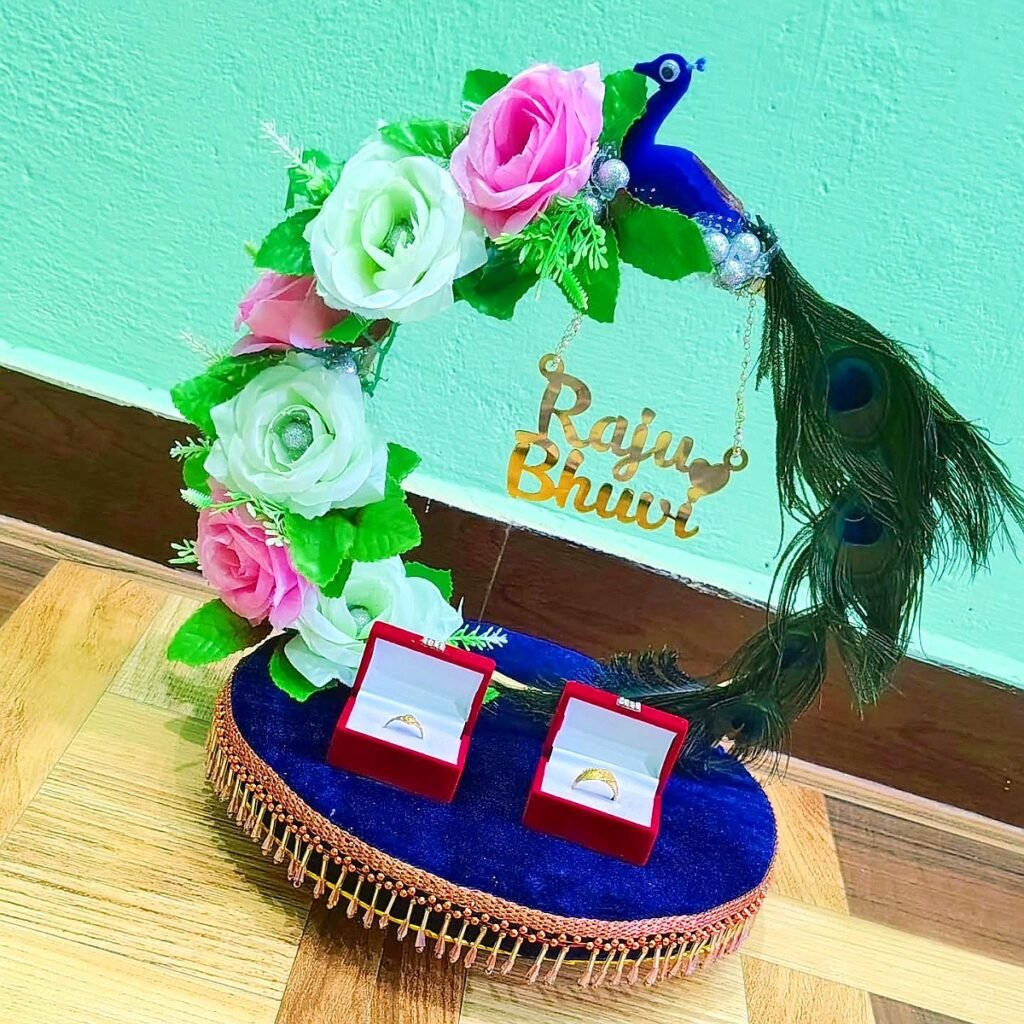 Seer plate decoration for weddings and ceremonies